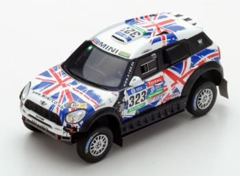 TSM430238 - MINI All4 Racing #323 X-raid Team Hunt-Schulz 10ème Rallye Dakar 2016