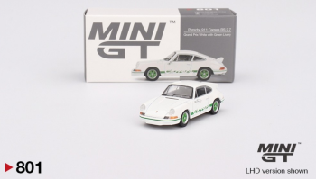 MGT00801-L - PORSCHE 911 2.7 Carrera RS Grand Prix Livery 1973 LHD blanc et vert