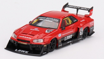 MGT00843-R - NISSAN Skyline GT-R Super Silhouette 2024 RHD rouge et noir