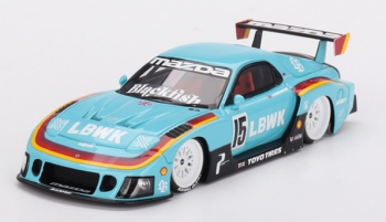 TSMV0022 - MAZDA RX-7 LB-SUPER SILHOUETTE Liberty Walk Europe 2024 bleu