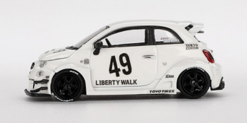 MGT00809-L - FIAT 595 Abarth LB-WORKS X ABS WORKS Gara 2024 LHD Blanc