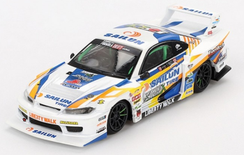 MGT00895-R - NISSAN Silvia S15 LB-Silhouette #555 Formula Drift 2023 Y.FAUSTO