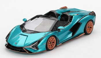 TSM430831 - LAMBORGHINI Sian Roadster Uranus 2019 bleu