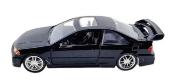 JAD34419 - HONDA Civic coupé 1993 Noir FAST and FURIOUS