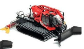 JC4820 - Dameuse PISTENBULLY 600 W avec treuil - HINTERTUX