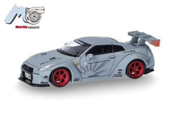 MIC87MC000008 - NISSAN GTR 35 2007 gris