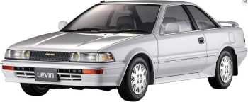 HAW21136 - TOYOTA Corolla Levin AE92 GT APEX 1987 blanc à assembler et à peindre