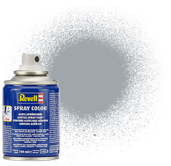 REV34190 - Peinture acrylique aérosol gris argent métal 100ml