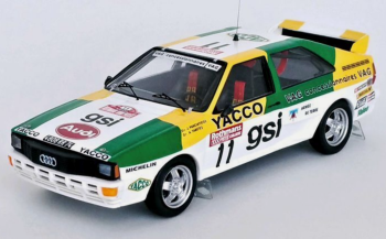 TRORRFR46 - AUDI Quattro #11 Rallye des 1000 Pistes Canjuers 1983 J.PANCIATICI / A.TABET – Limitée à 150ex.