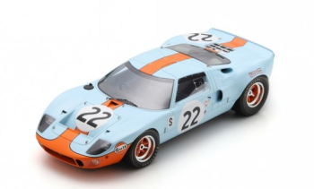SPA18SE69 - FORD GT40 #22 Vainqueur 12H Sebring 1969 J.ICKX-J.OLIVER