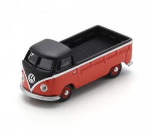 SCH26778 - VOLKSWAGEN T1 pickup orange et noir
