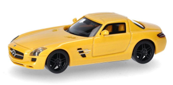 HER430784-003 - MERCEDES BENZ SLS AMG jaune métallique