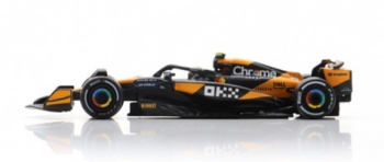 SPAY416 - McLAREN MCL38 #4 McLaren Formula 1 Team 1er GP Abu Dhabi 2024 L.NORRIS