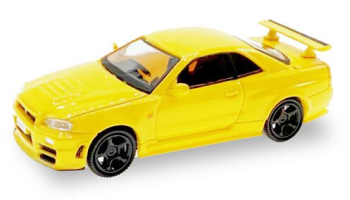 HER87MC000047 - NISSAN GTR 34 jaune