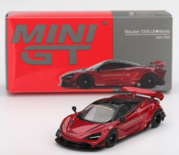 MGT00828-L - McLAREN 720S LB Works Gem Red 2002 LHD