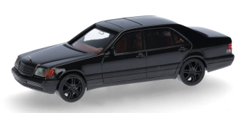 HER020947-002 - MERCEDES BENZ 600 SEL V12 avec jantes Brabus noir