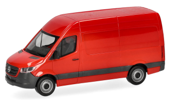 HER093811-002 - MERCEDES BENZ Sprinter 2018 toit surélevé rouge