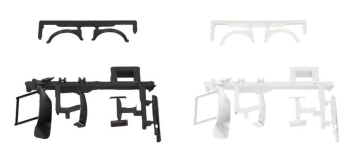 HER054997 - MAN F8 toit, pare-chocs, déflecteurs, garde-boue avant