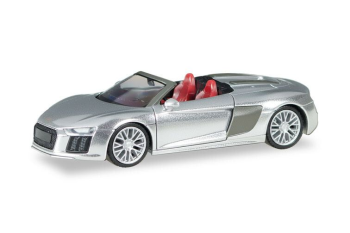 HER038690-002 - AUDI R8 V10 Spyder argent métallique