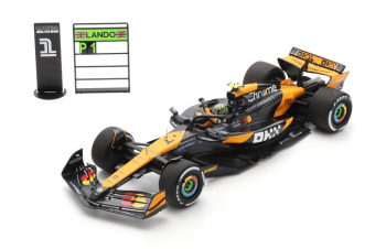 SPA18S665 - McLAREN MCL38 #4 mclaren Formula 1 Team 1er GP Abu Dhabi 2024 L.NORRIS