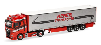 HER320498 - MAN TGX GX 4x2 avec remorque 3 essieux HEBEIS TRANSPORTE