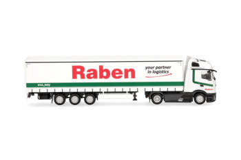 HER321044 - MERCEDES BENZ Actros L Pro 4x2 avec remorque 3 essieux RABEN LOGISTICS
