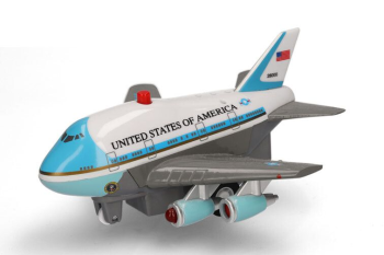 HER86PB-686A - AIR FORCE One à friction - jouet