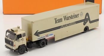 IXOTTR023 - VOLVO F89 4x2 avec remorque surbaissé 1 Essieu Team WARSTEINER