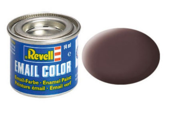 REV32184 - Peinture émail marron mat 14ml
