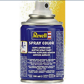 REV34115 - Peinture acrylique aérosol jaune mat 100ml