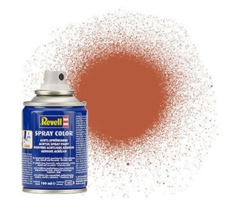 REV34185 - Peinture acrylique aérosol brun mat 100ml