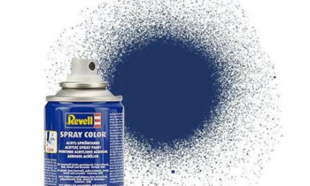 REV34200 - Peinture acrylique aérosol bleu métal brillant 100ml