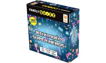 TOPI809001 - Family Quizz – Jeux Vidéo et Super Héros