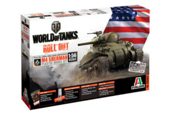 ITA56503 - Char Sherman WORLD OH TANKSà peindre