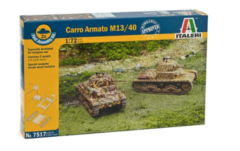 ITA7517 - Chars Carro Armato M13/40 montage rapide à assembler et à peindre
