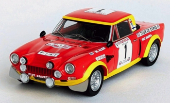 TRODSN282 - FIAT 124 Abarth #1 Rallye Tour de Corse 1974 M.ALEN-I.KIVIMAKI