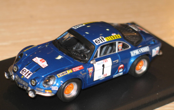 TRORRAL13 - RENAULT Alpine A110 #1 Rallye du Portugal 1973 JP.NICOLAS-M.VIAL