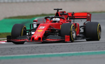 LOSLS18F1019 - FERRARI SF90 #5 3ème GP Chine 2019 1000ème Grand Prix F1 Sebastian VETTEL