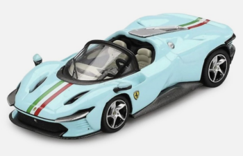 BBRFER64020 - FERRARI Daytona SP3 Bleu clair