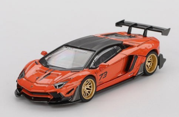 MGT01133-R - LAMBORGHINI Aventador LB Works édition limitée Orange MDX 2025
