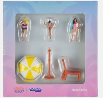 T64F-002-YL - 3 Figurines et accessoires - A la Plage