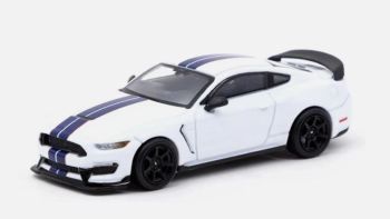 T64G-011-WH - FORD Mustang Shelby GT350R Blanc sous blister