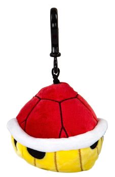 T12952 - Clip Peluche MARIOKART - Carapace Rouge