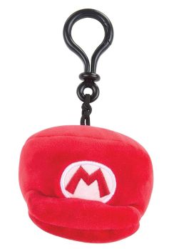 T12963 - Clip Peluche MARIO KART - Casquette de MARIO