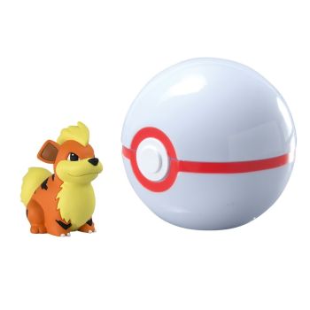 T18532D-02 - Figurine CANINOS avec HONOR BALL POKEMON