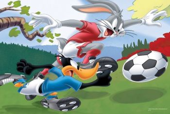 TRF17222 - Puzzle 60 pièces LOONEY TUNES 33 x 22 cm