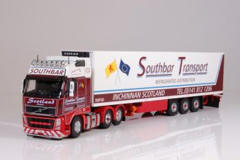 TEK62514 - VOLVO FH03 GL 6x4 avec semi frigo 3 essieux CARRIER transport Southbar