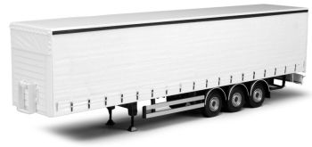 TEK63366 - Remorque 3 essieux bâchée blanche