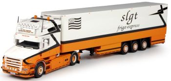 TEK64392 - SCANIA T 4x2 avec remorque frigorifique 3 essieux LE GOFF
