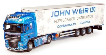 TEK64740 - DAF XF 105 Super Space Cab 4x2 et remorque frigo Chereau JOHN WEIR